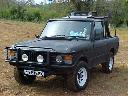 Black Range Rover pickup