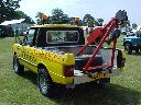 Range Rover tow truck