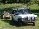 Range Rover recovery truck