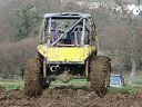 Rear of Suzuki with monster mud tyres